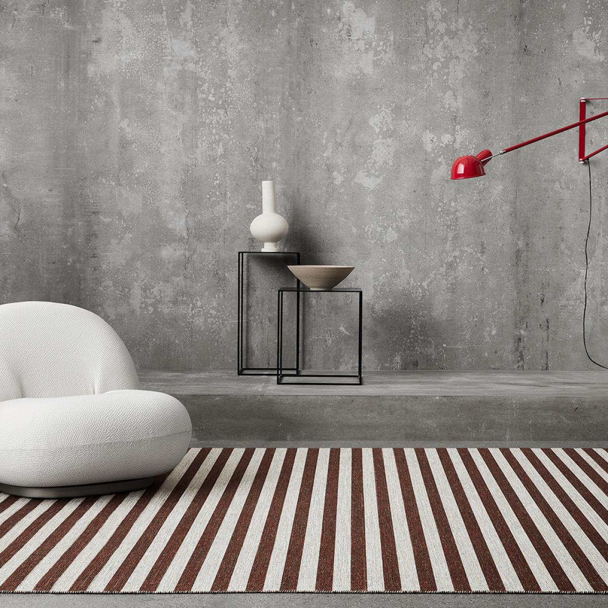 Kasthall Narrow Stripe Icon rug Bamboo leaf 240x160 cm – image 3