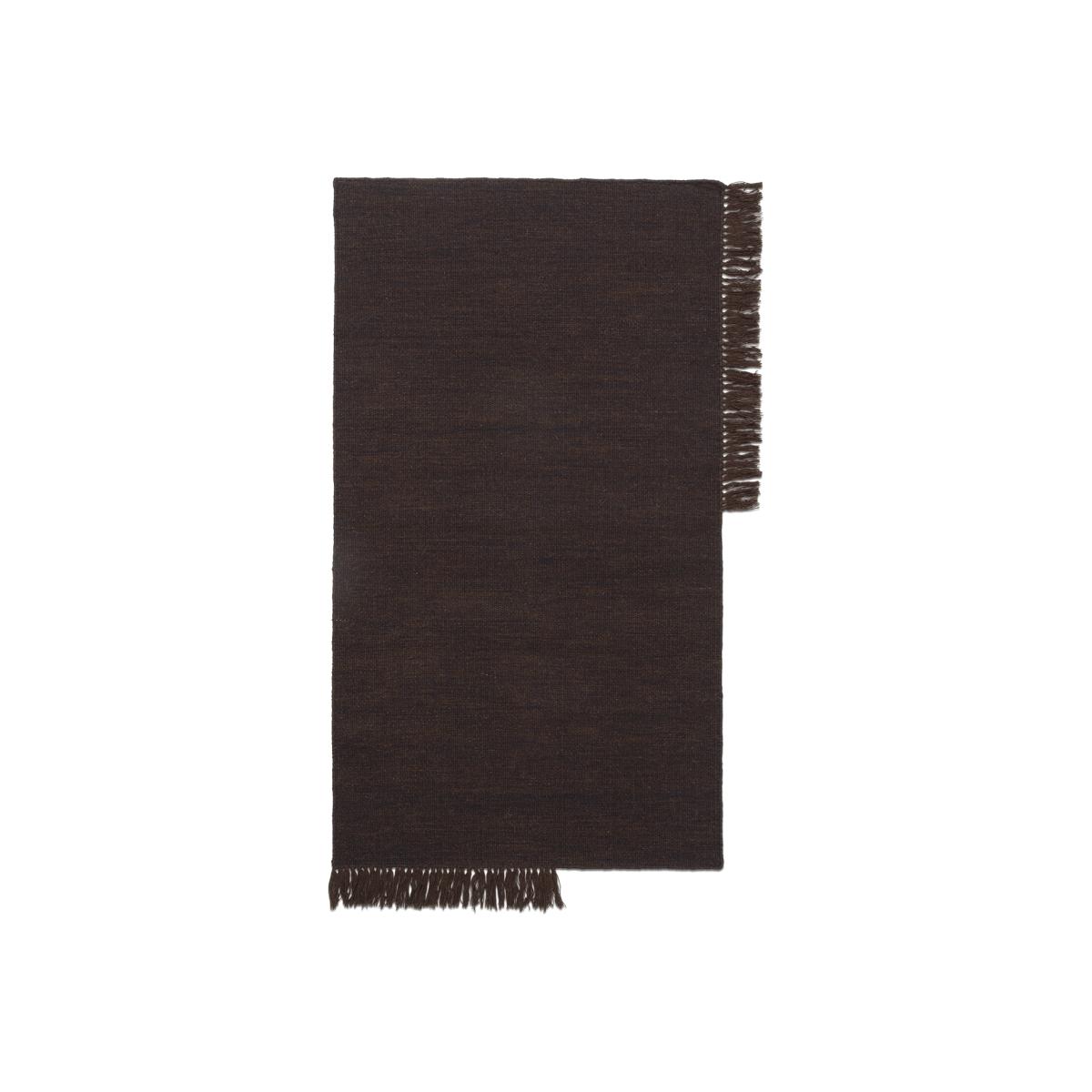 Kelim rug 50x70 cm dark melange
