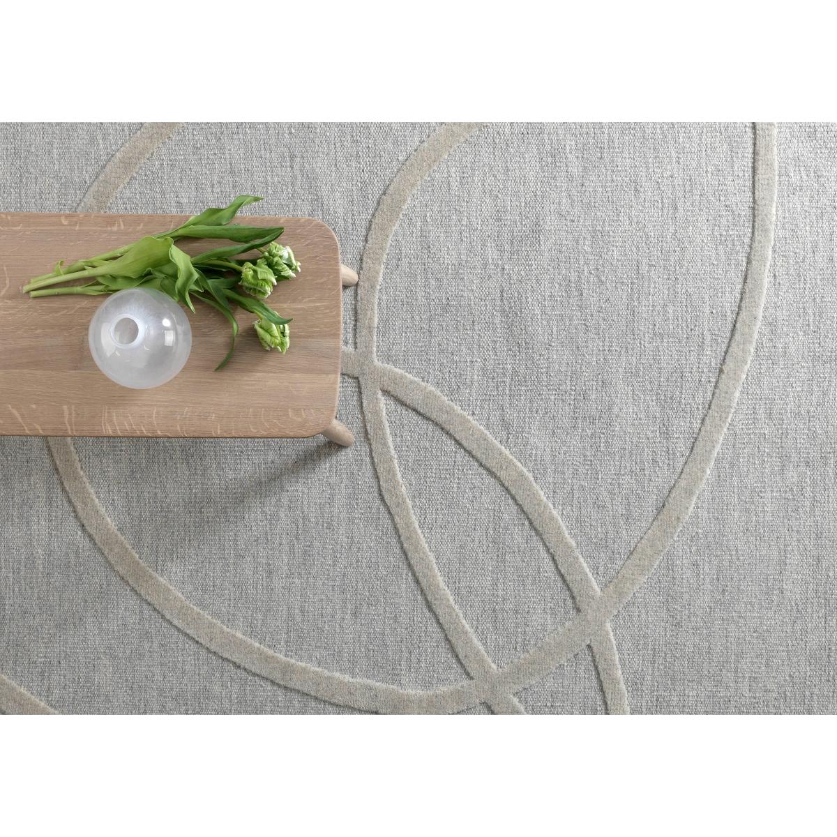 Kateha Verbena wool rug White 200x300 cm – image 3