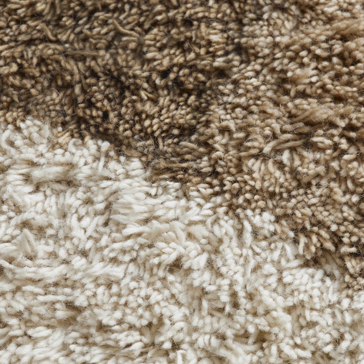 Mala wool carpet 180x270 cm beige-light beige-off white – image 2