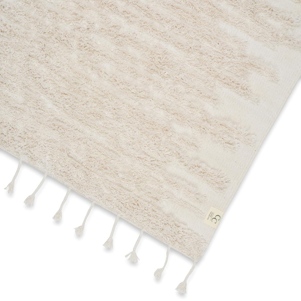 River rug 200x300 cm White – image 3