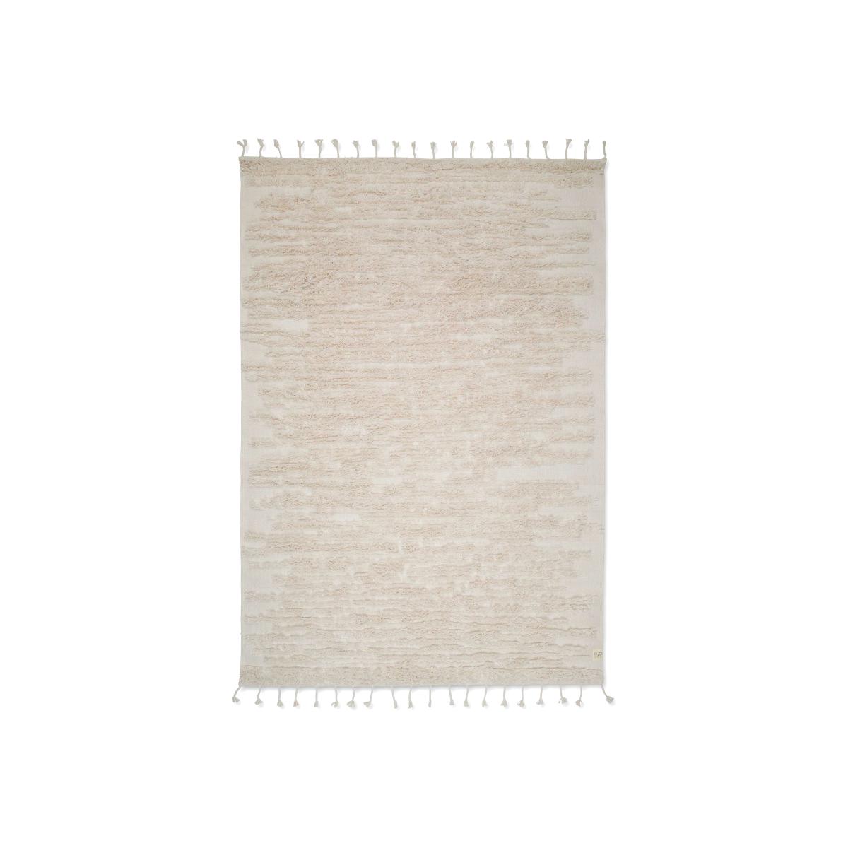 River rug 200x300 cm White – image 1