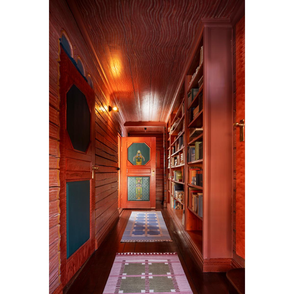 Layered Röllakan Ruth hallway carpet Spring grass 75x240 cm – image 2