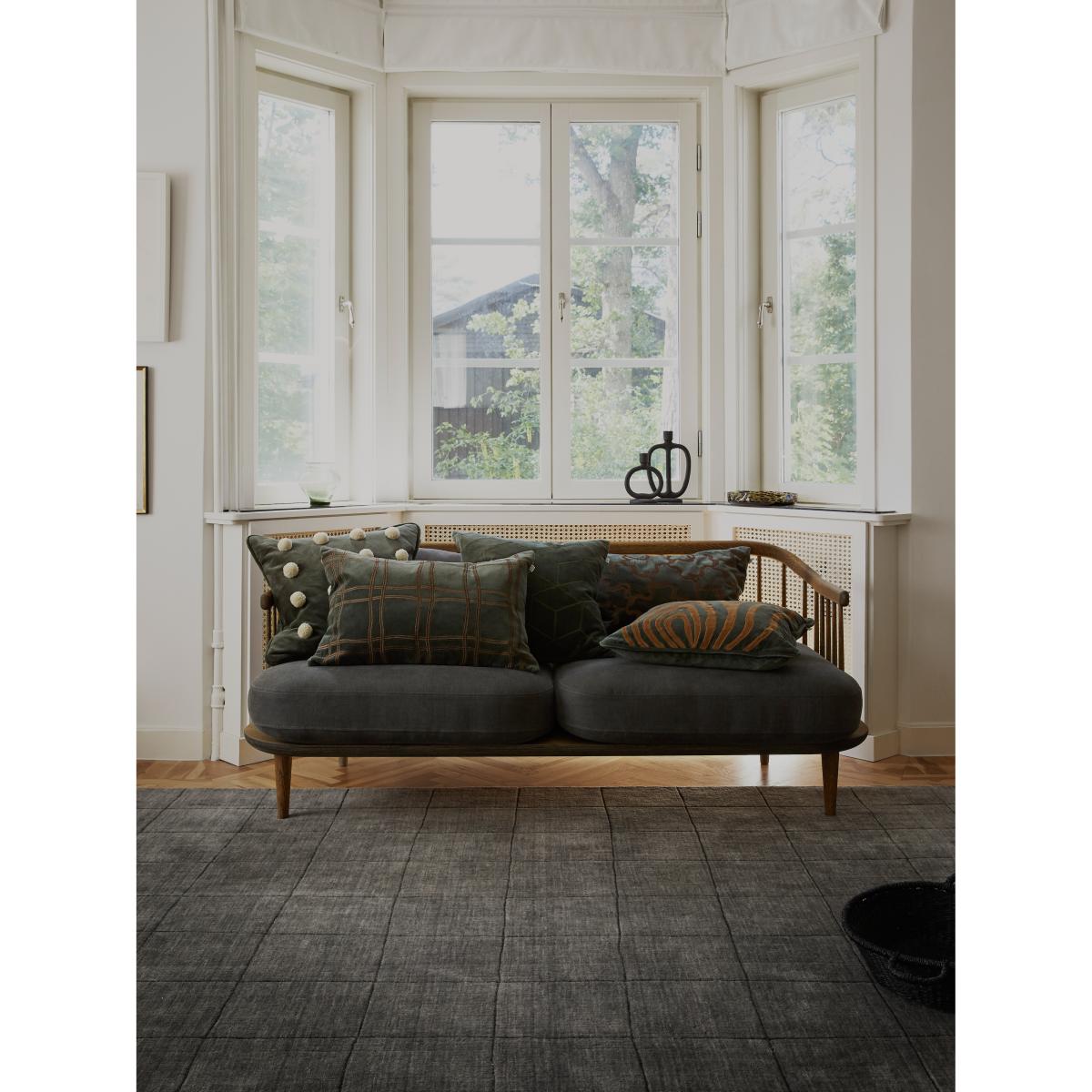 Nari wool carpet 200x300 cm Light grey – image 4
