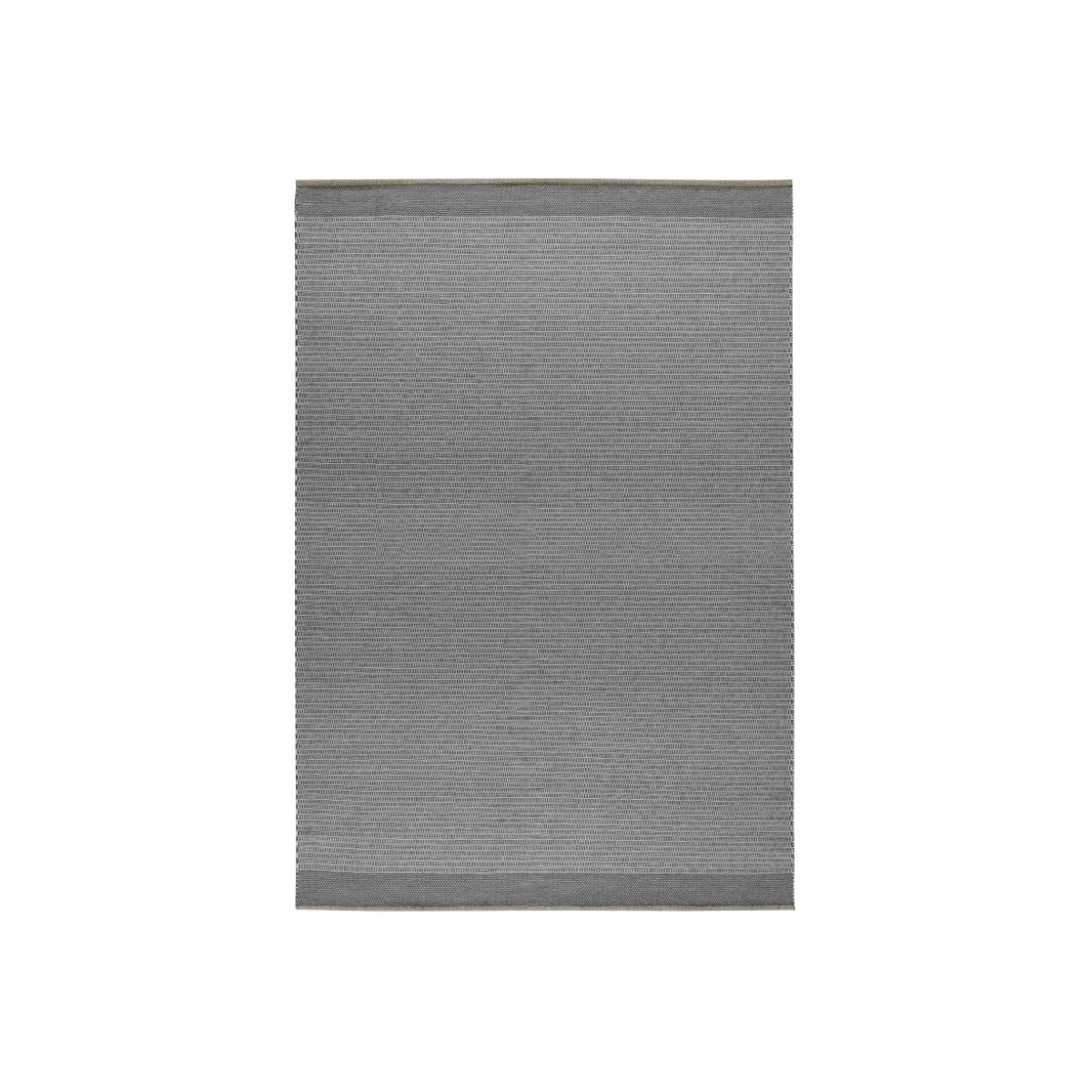 Tribulus Mono handwoven wool rug grey grey 240x170