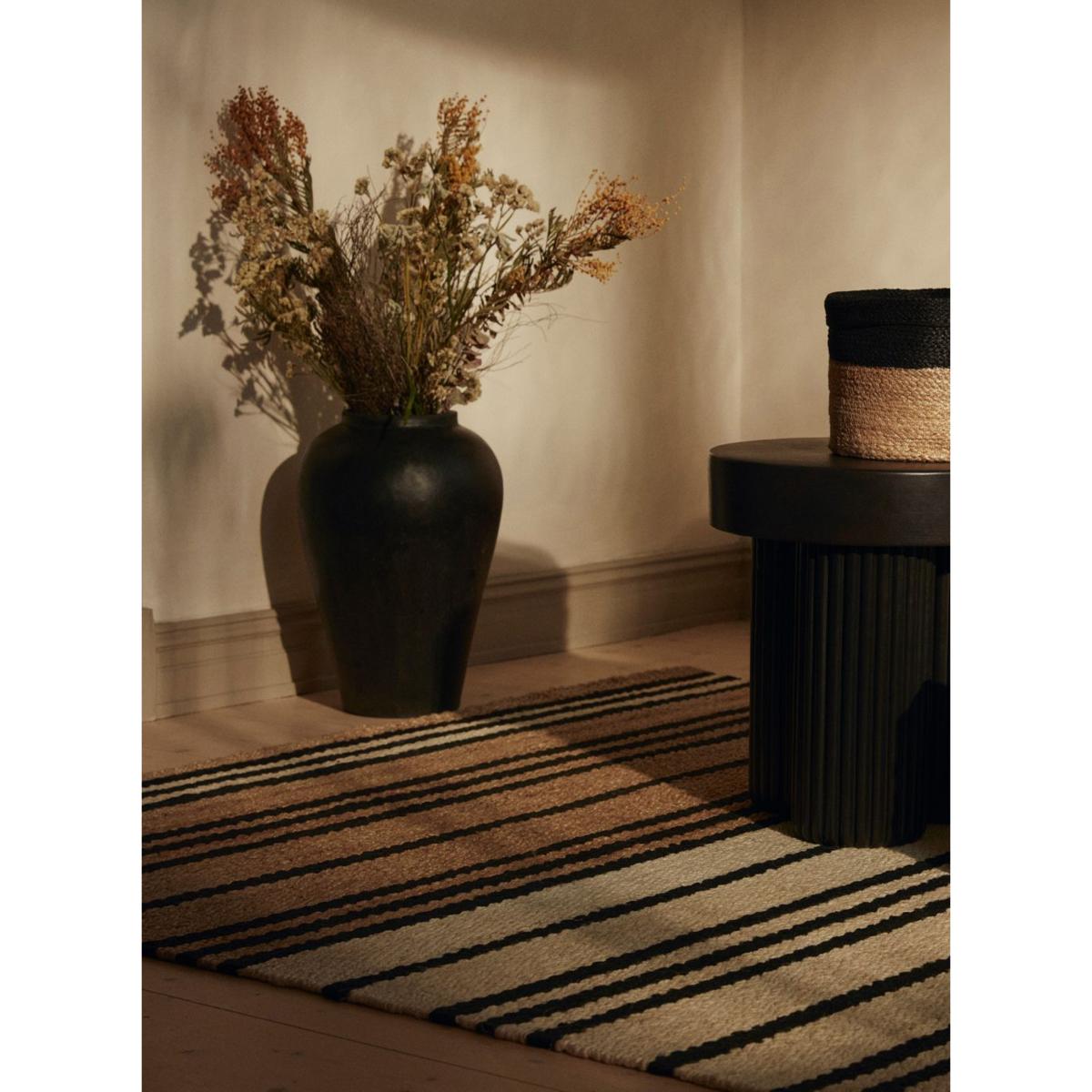 Dixie Elin jute rug striped 190x290 cm – image 2