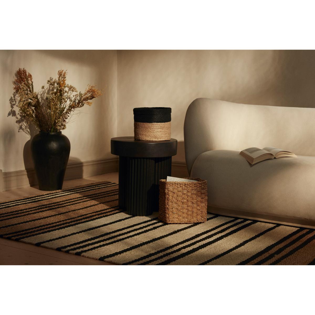 Dixie Elin jute rug striped 190x290 cm – image 3
