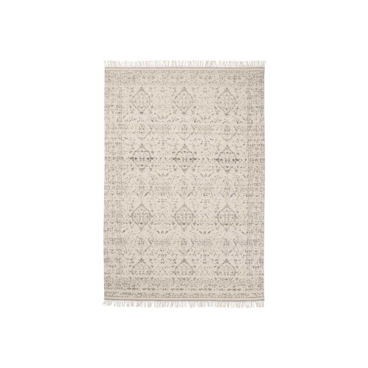 Dolzago wool carpet 140x200 cm grey – image 1