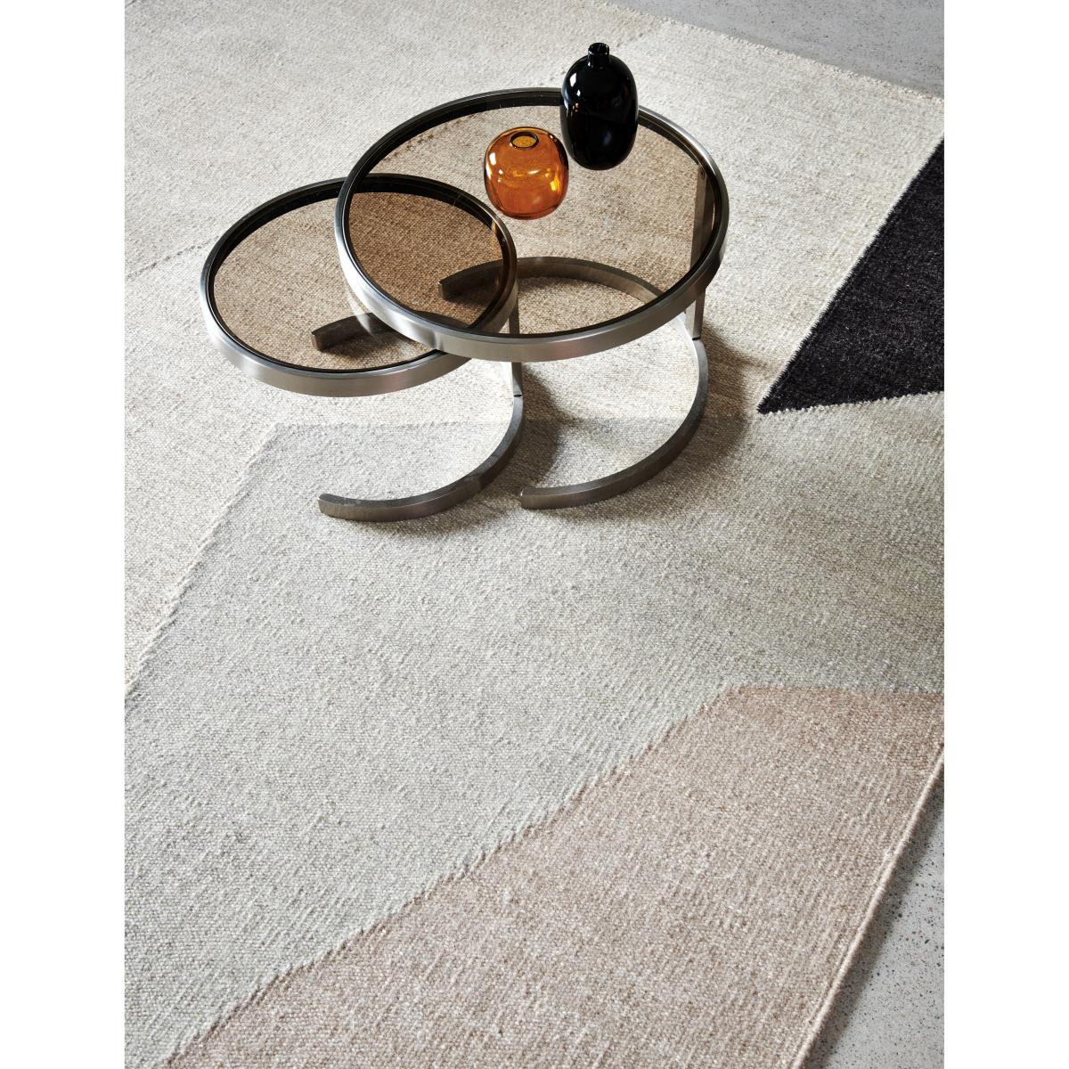 Classic Collection Cliff wool rug 250x350 cm Beige – image 4