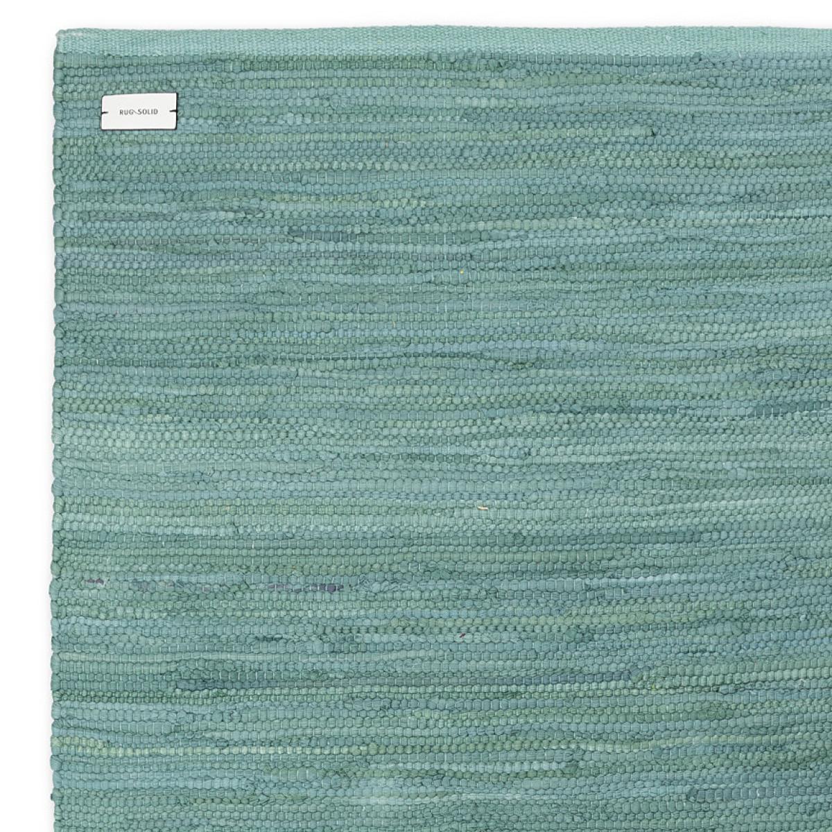 Cotton rug 75x300 cm Dusty jade – image 3