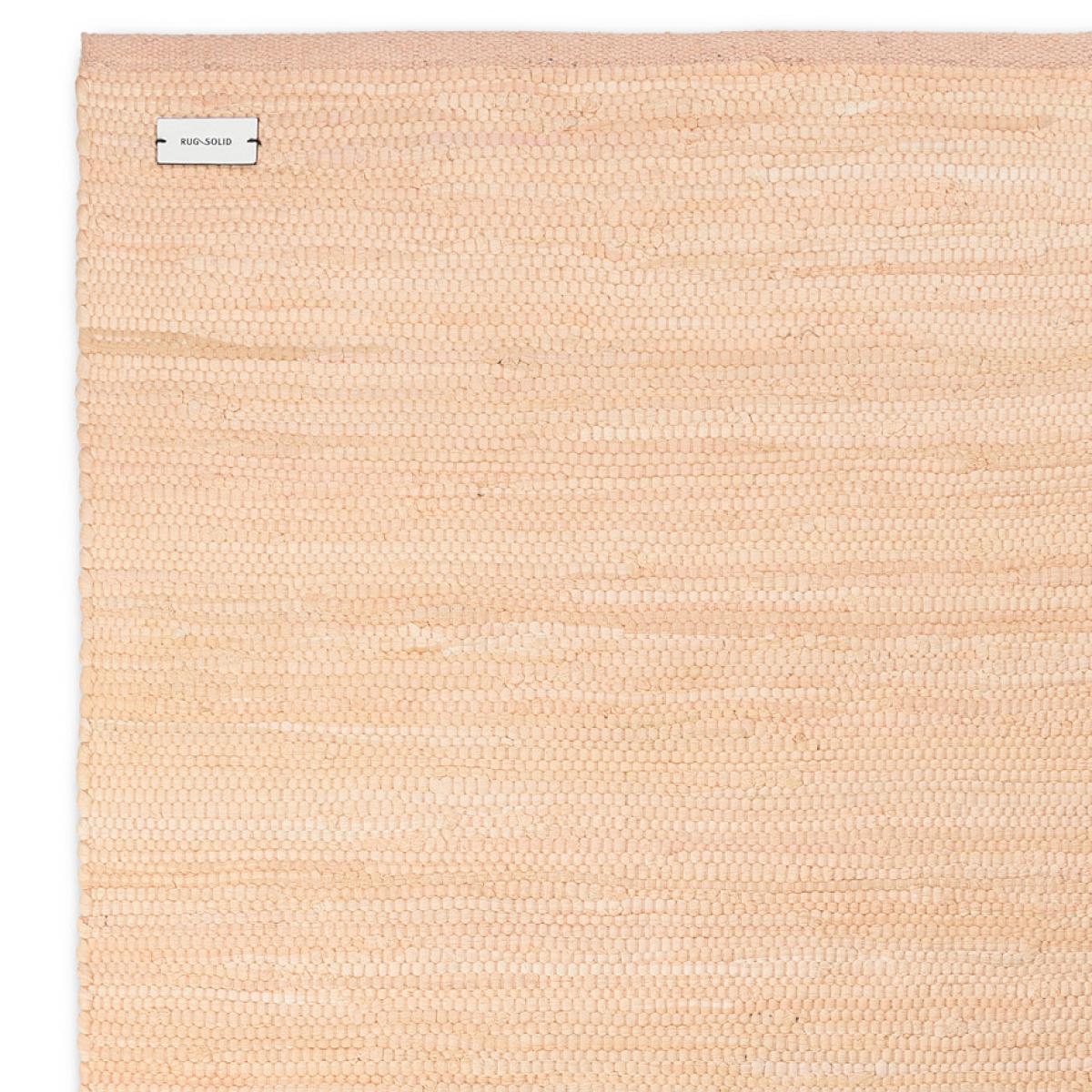 Cotton rug 60x90 cm soft peach (orange) – image 3