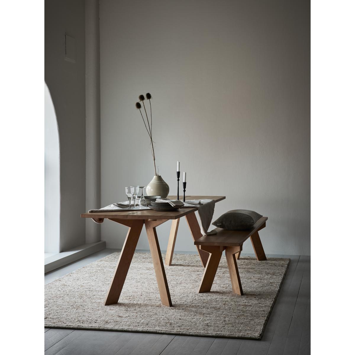 Tell Me More Hemp wool rug 200x300 cm Stripe – image 4