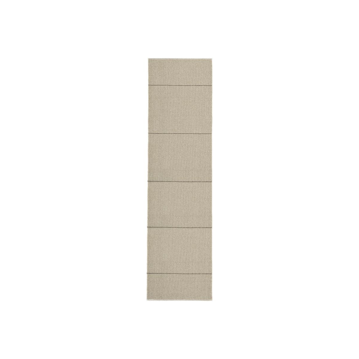 Lily plastic rug 70x325 cm Sand – image 1