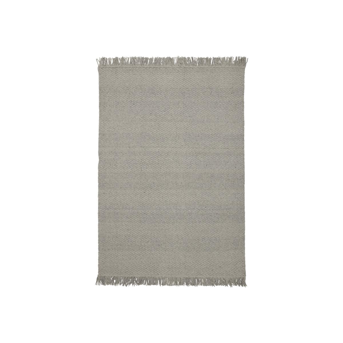 Idun rug 140x200 cm light grey – image 1