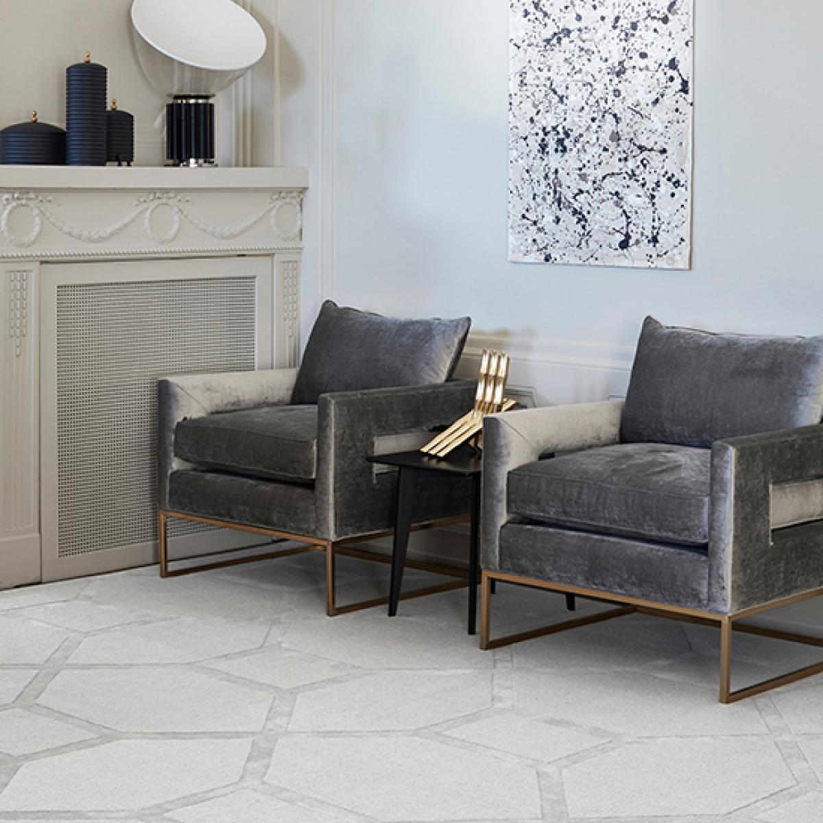 Wool Entrance rug 180x270 cm Bone White – image 2