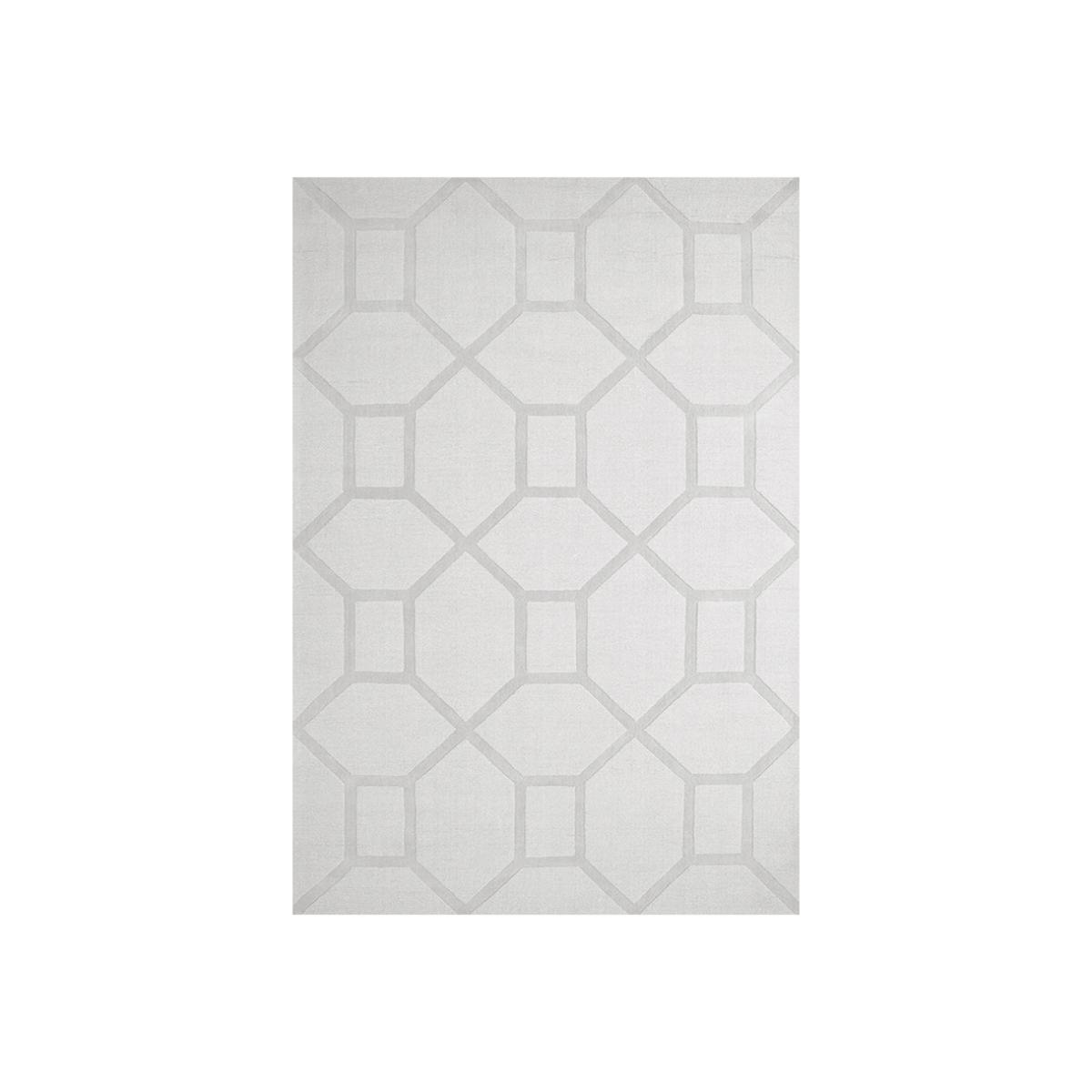 Wool Entrance rug 180x270 cm Bone White – image 1