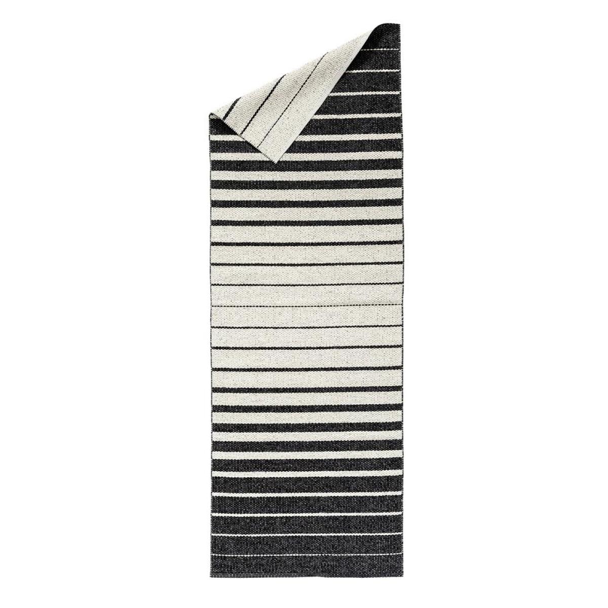Fade rug black 70x200 cm – image 3