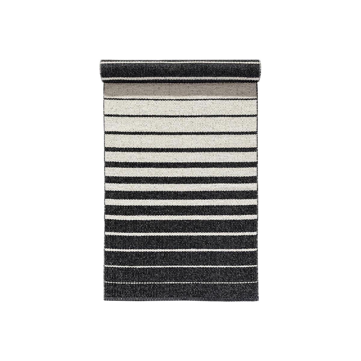 Fade rug black 70x200 cm – image 1