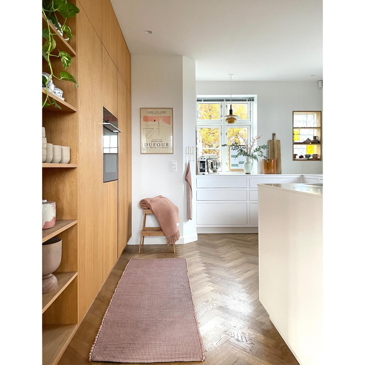 Hazelnut rug 60x180 cm Light rose – image 2