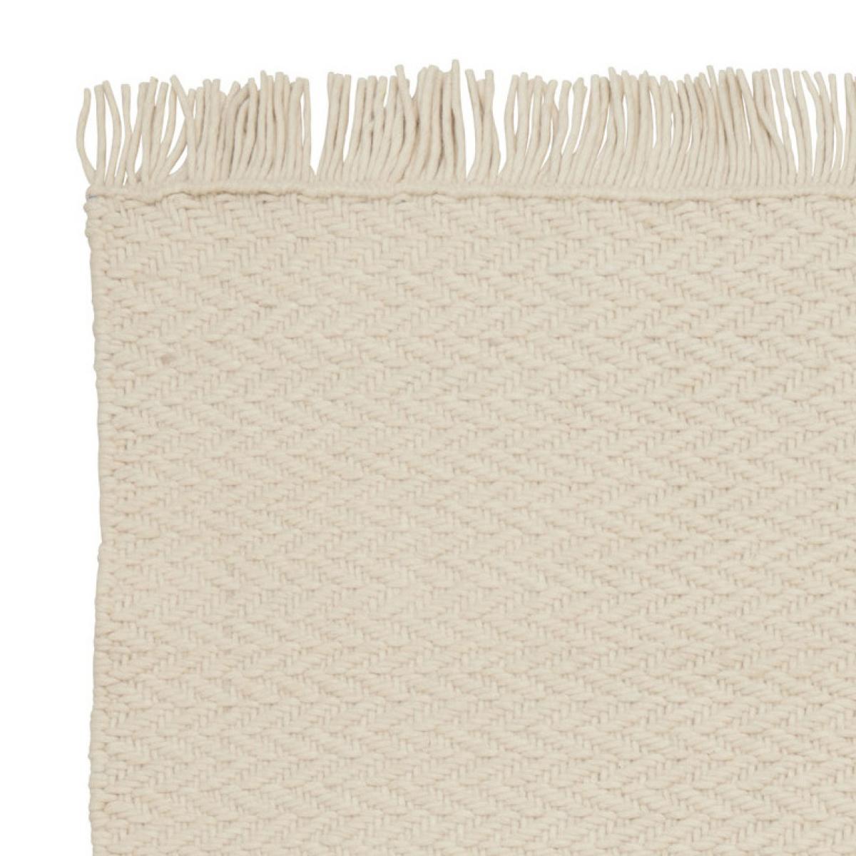 Idun rug 170x240 cm White – image 3