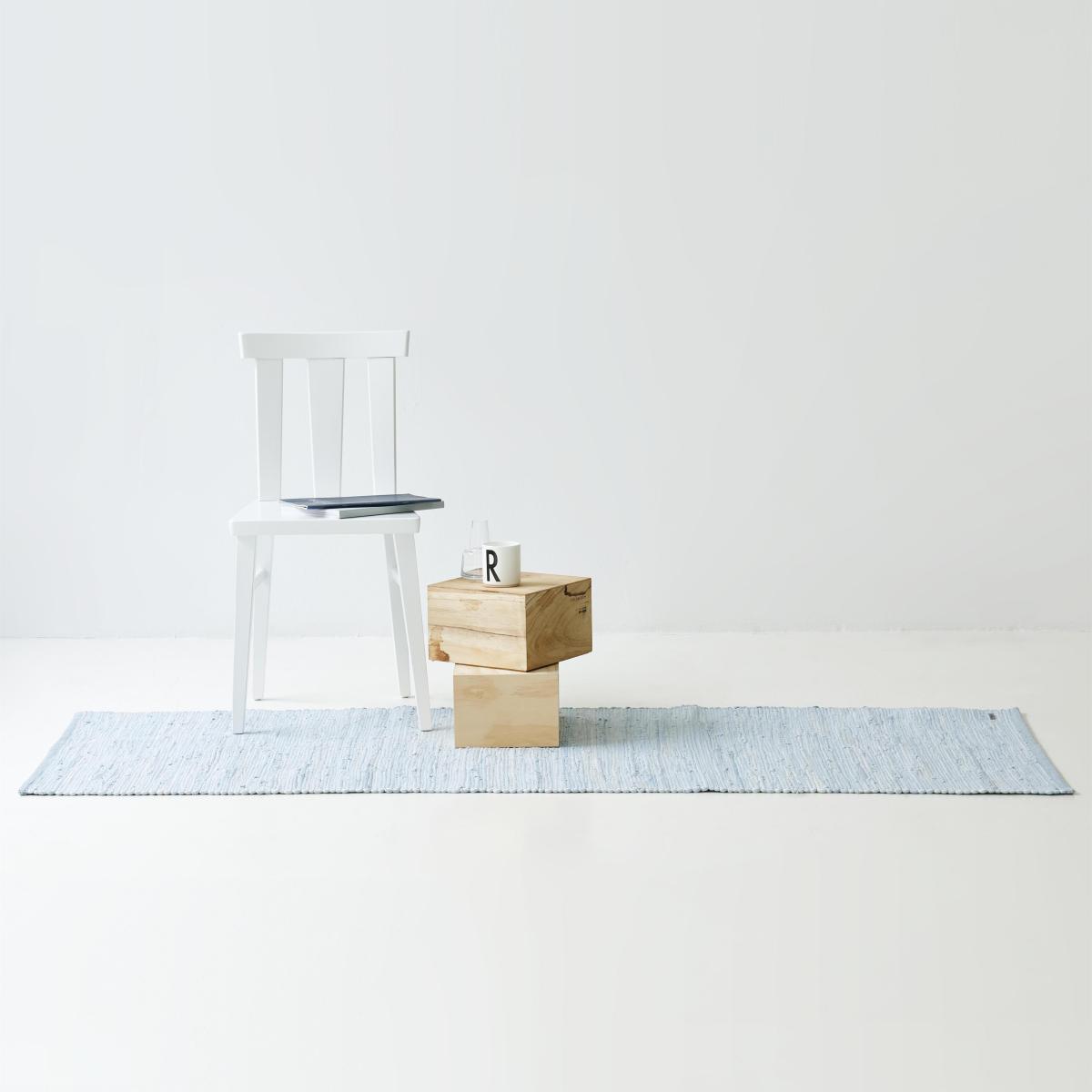 Cotton rug 65x135 cm daydream blue (blue) – image 2