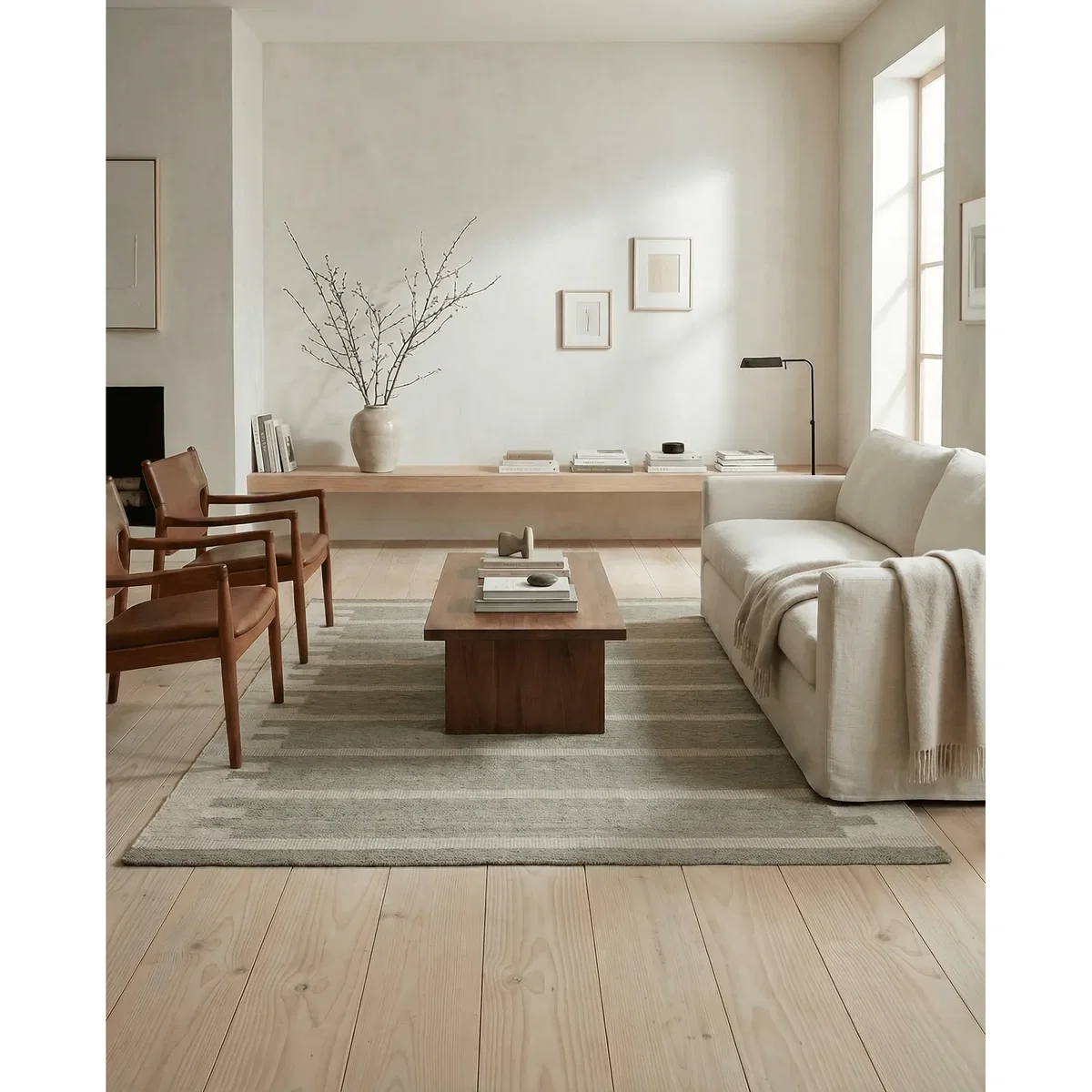 Classic Collection Falsterbo wool rug Green 230x330 cm – image 3
