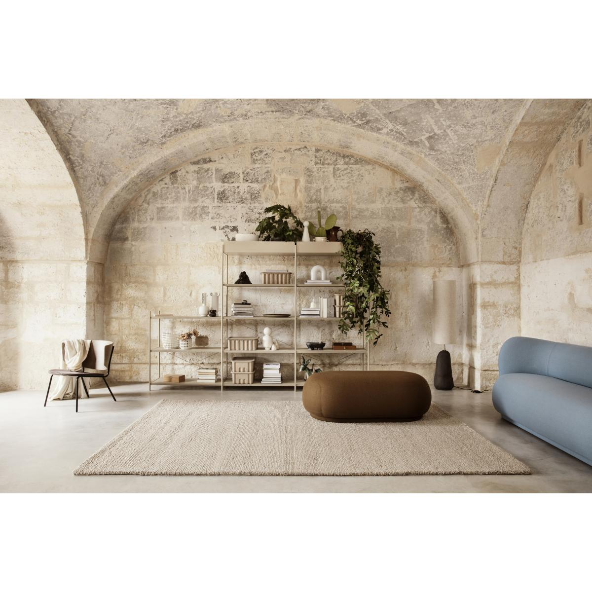 ferm LIVING Shade Loop rug L 200x300 cm Beige – image 4