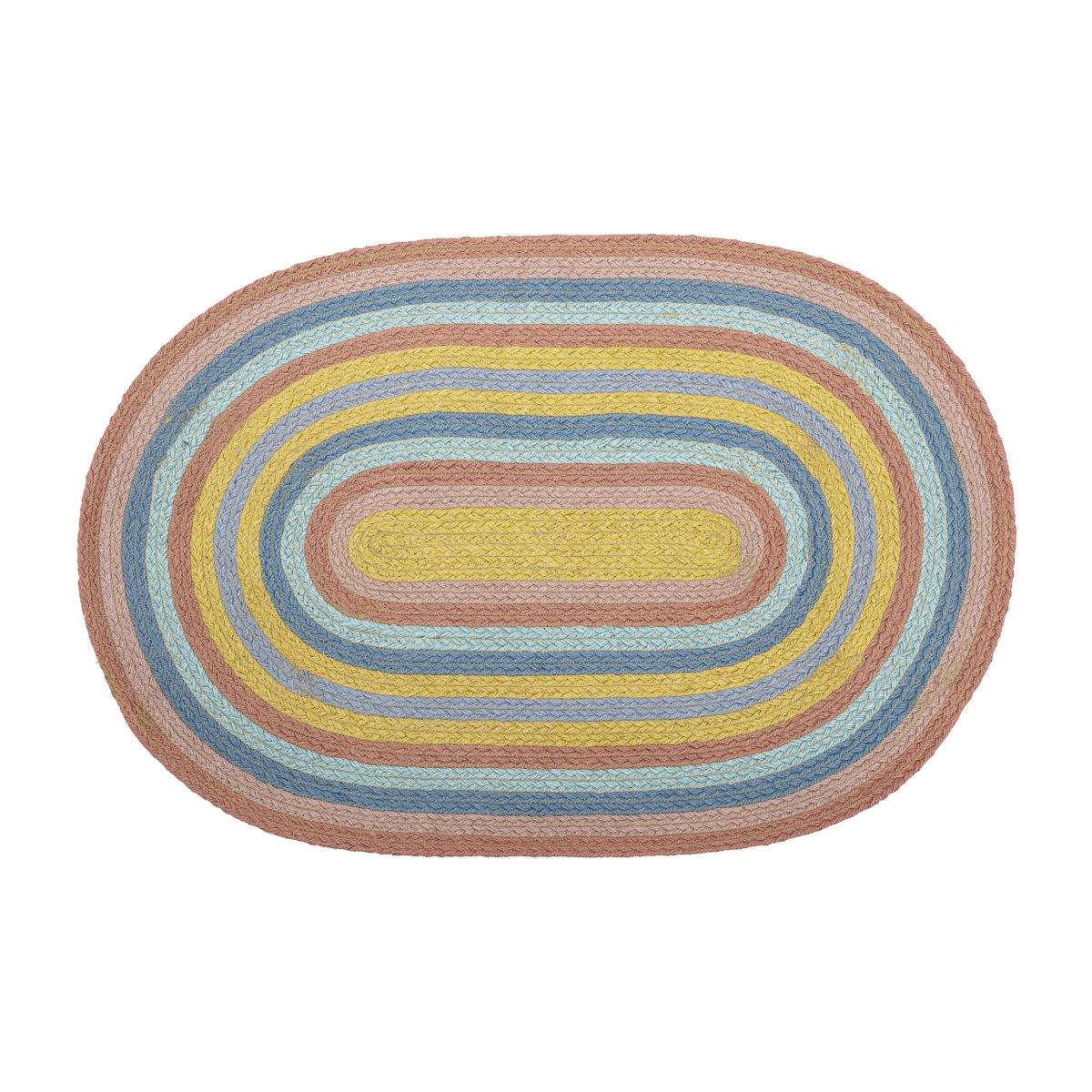 Bloomingville rug rainbow jute Multi – image 1