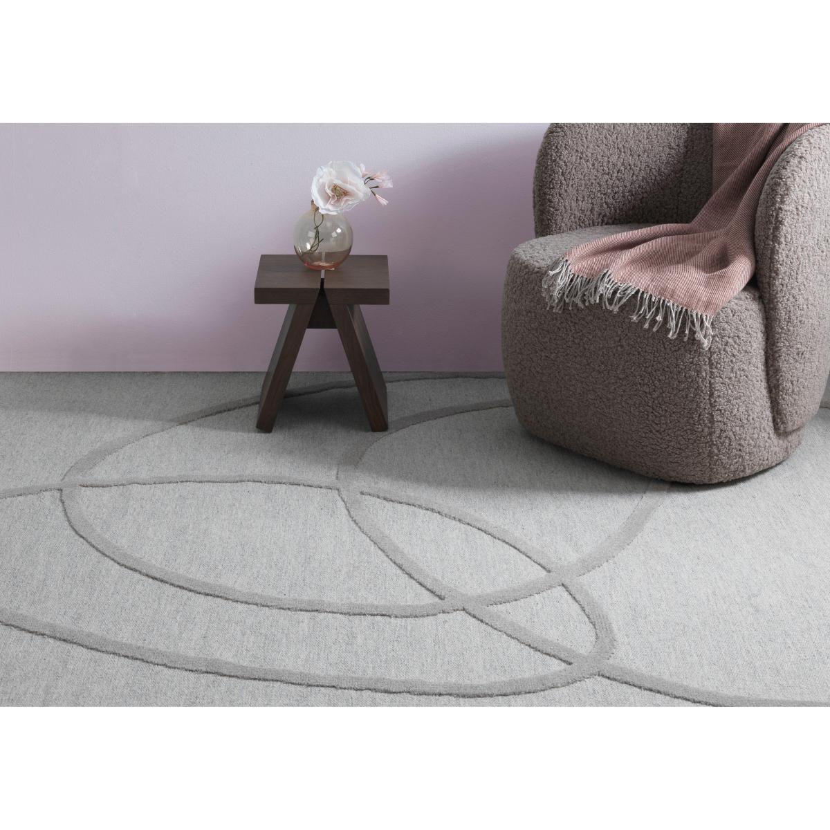 Kateha Verbena wool rug Brown 170x240 cm – image 3