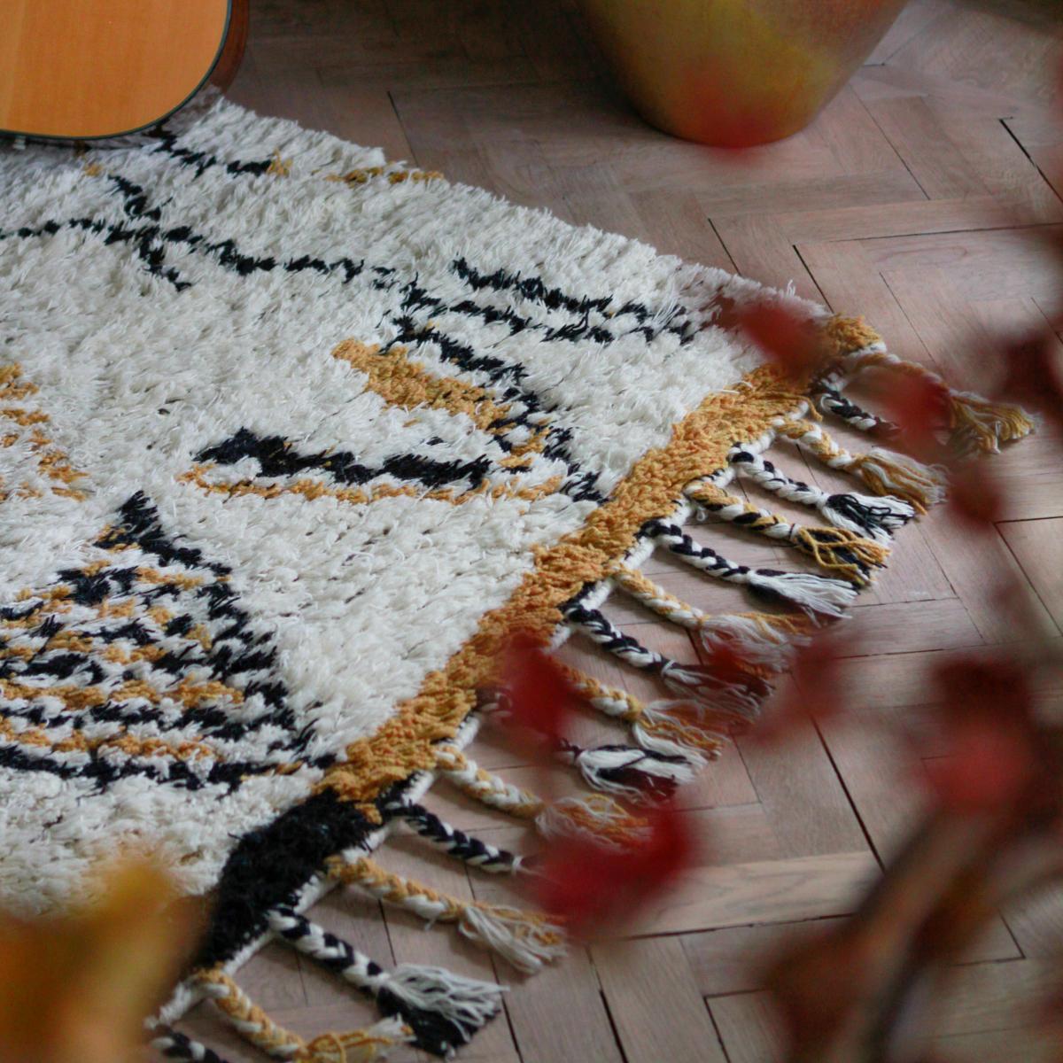 Layered Modern Oriental Saffron rug 180x270 cm – image 2