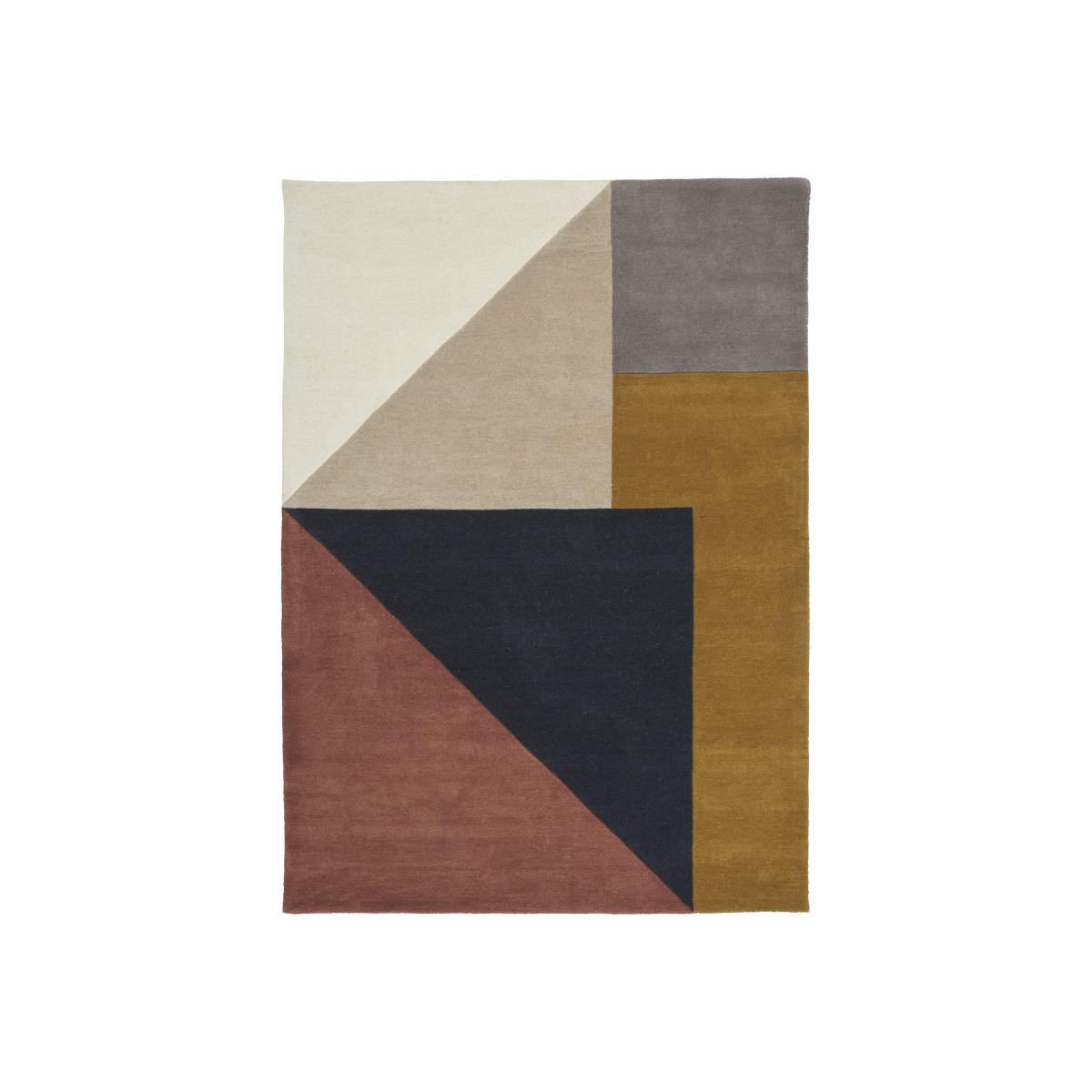 Arguto wool carpet 200x300 cm multi