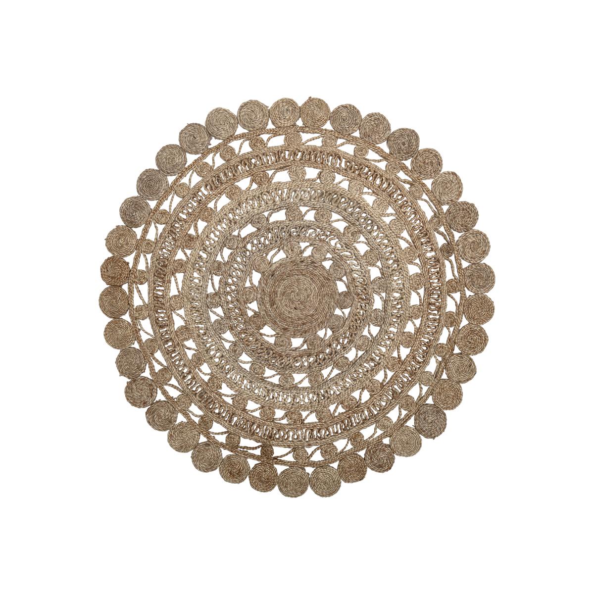 Bloomingville rug jute Ø 120 cm Natural – image 1
