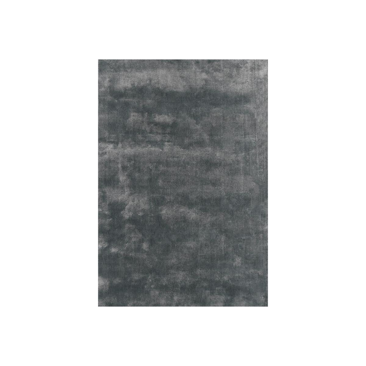 Solid viscose rug , 180x270 cm Dark sky (grey) – image 1