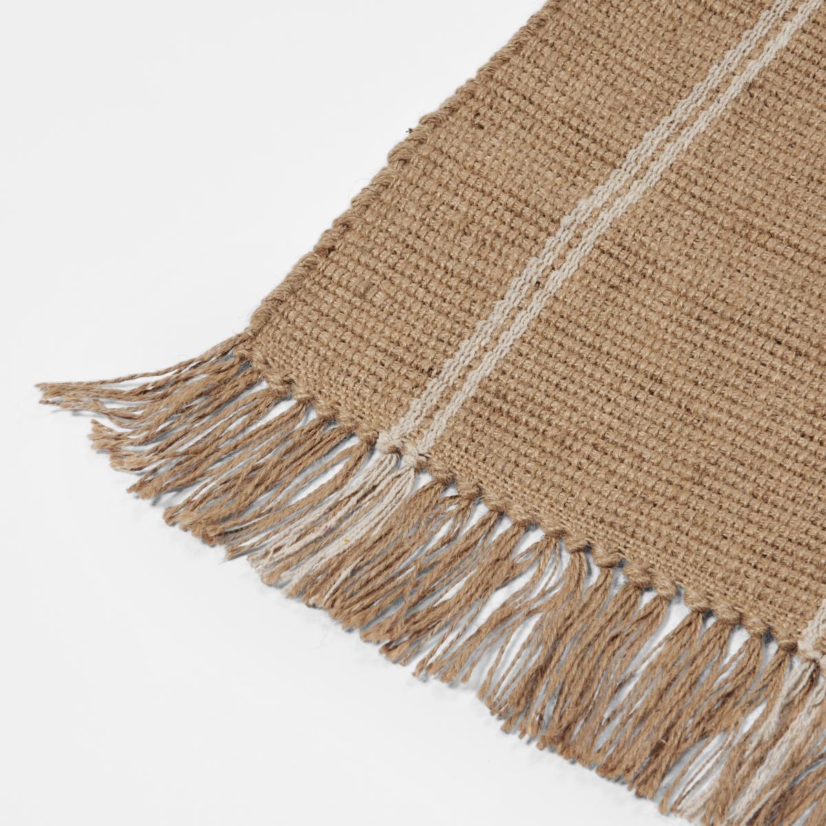 Broste Copenhagen Yuki runner rug White-natural 70x140 cm – image 2