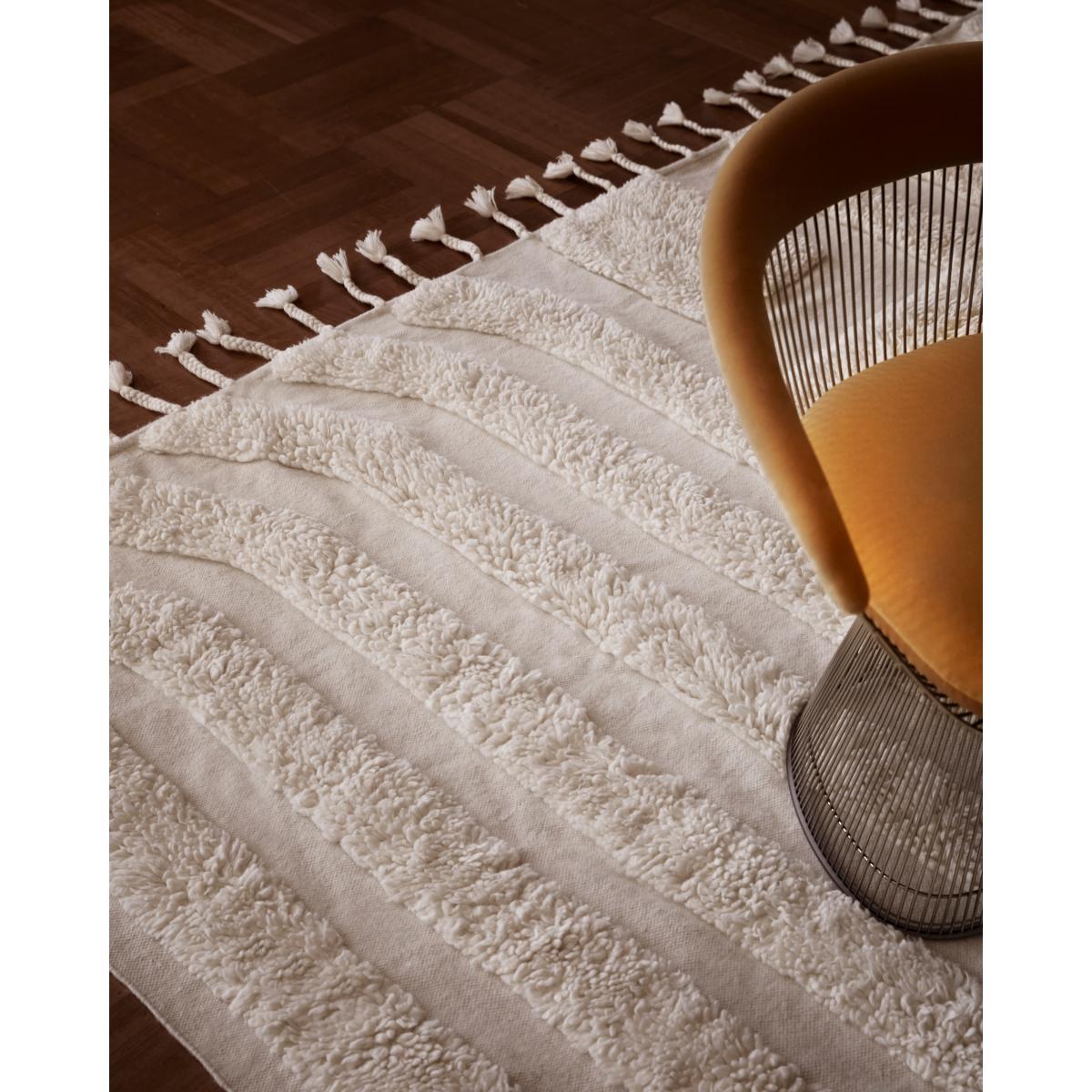 Tinted Kask wool carpet 170x240 cm Offwhite – image 4