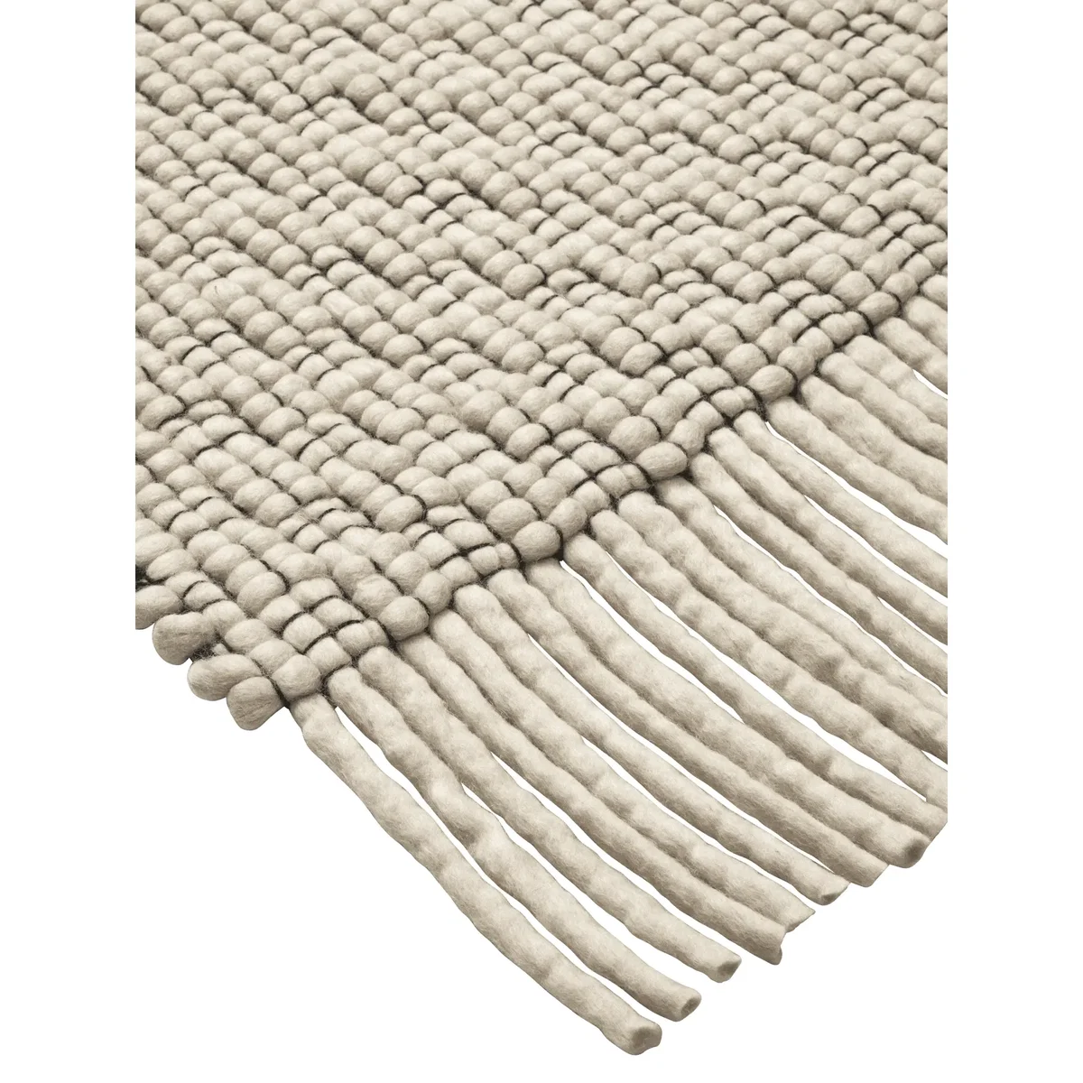 Ferm Living Udo rug Off-white-black 80x200 cm – image 2
