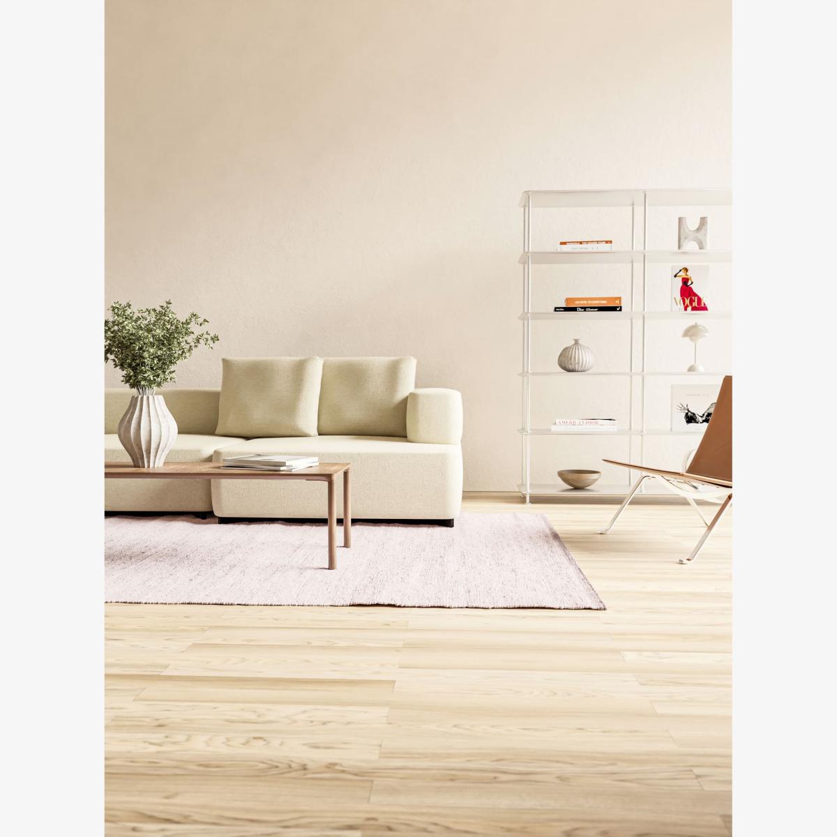 Rug Solid Cotton rug 140x200 cm Milkshake