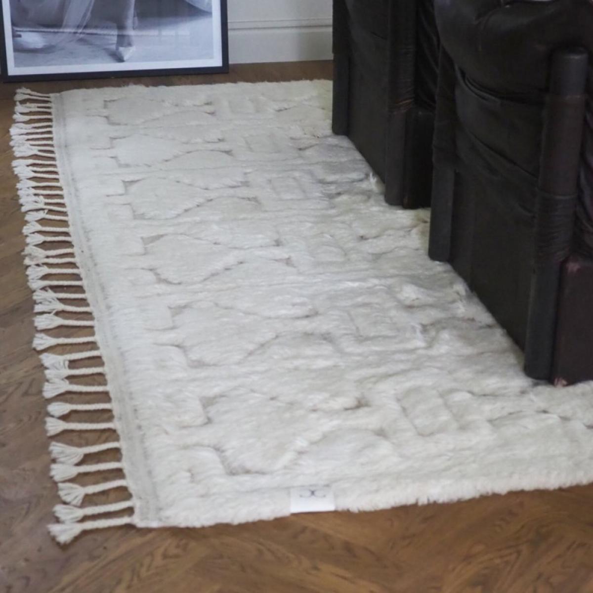 Classic Collection Casablanca rug White 250x350 cm – image 5