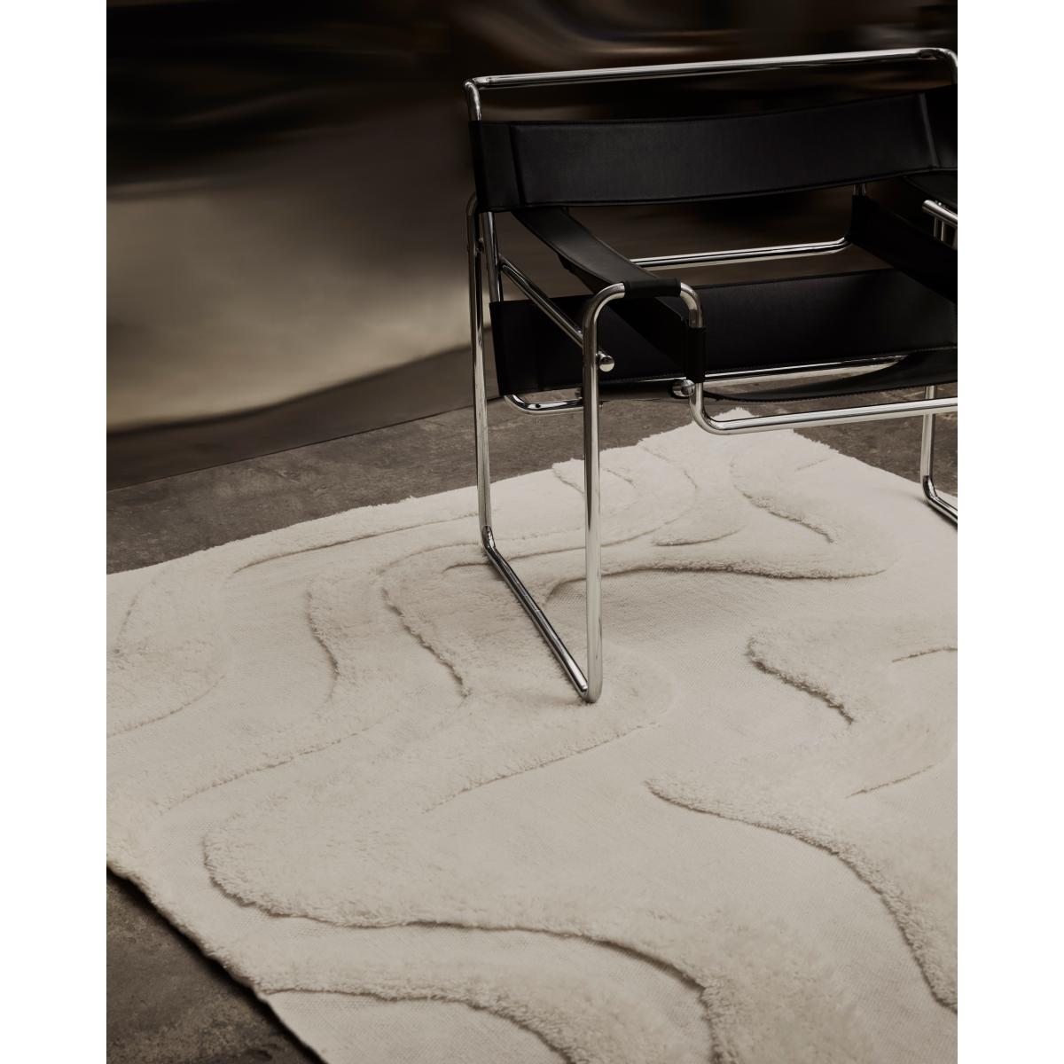 Tinted Norlander wool carpet 310x400 cm Offwhite – image 4