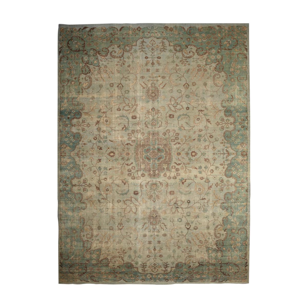 Valois Aged Rug, Small - Blue – image 2