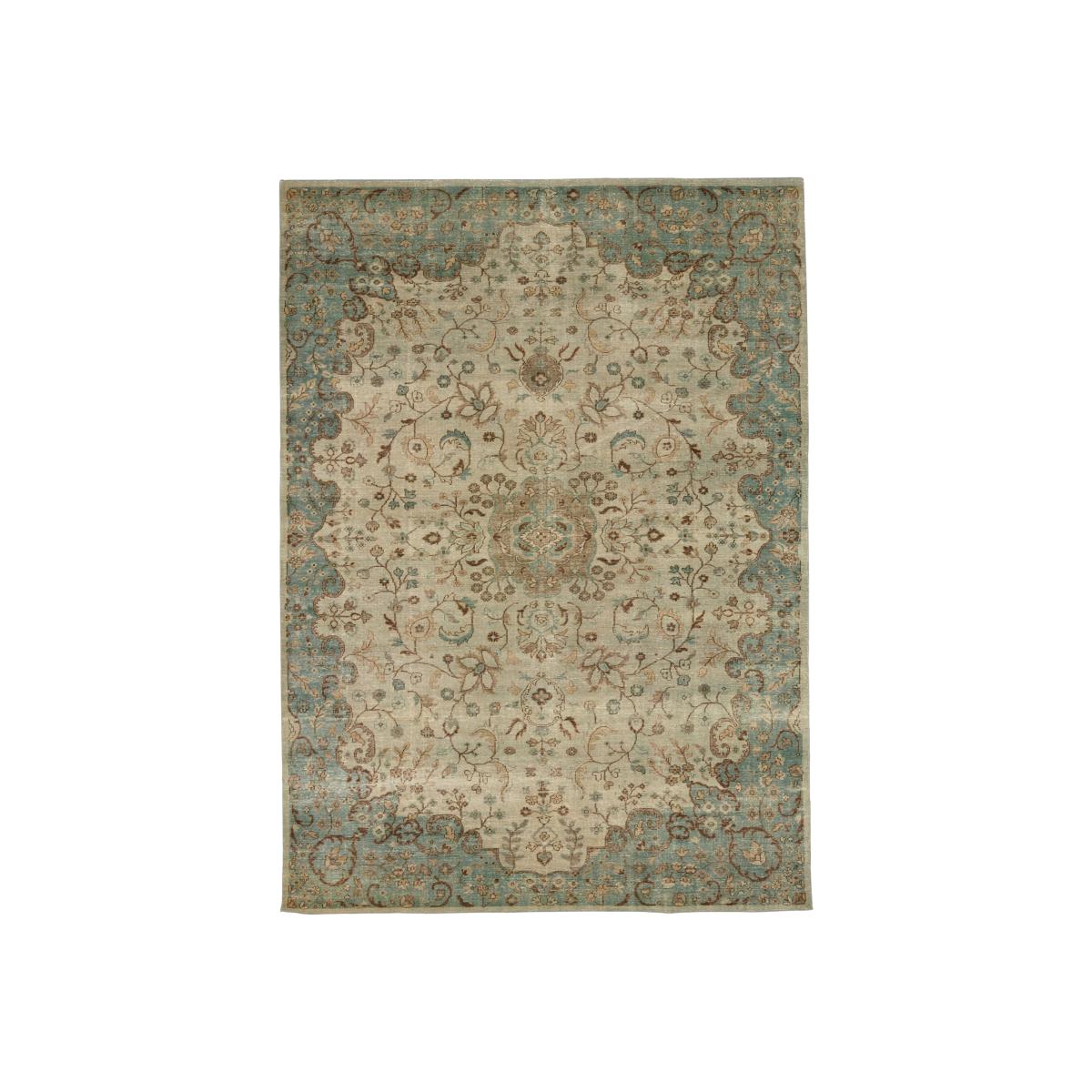 Valois Aged Rug, Small - Blue – image 1