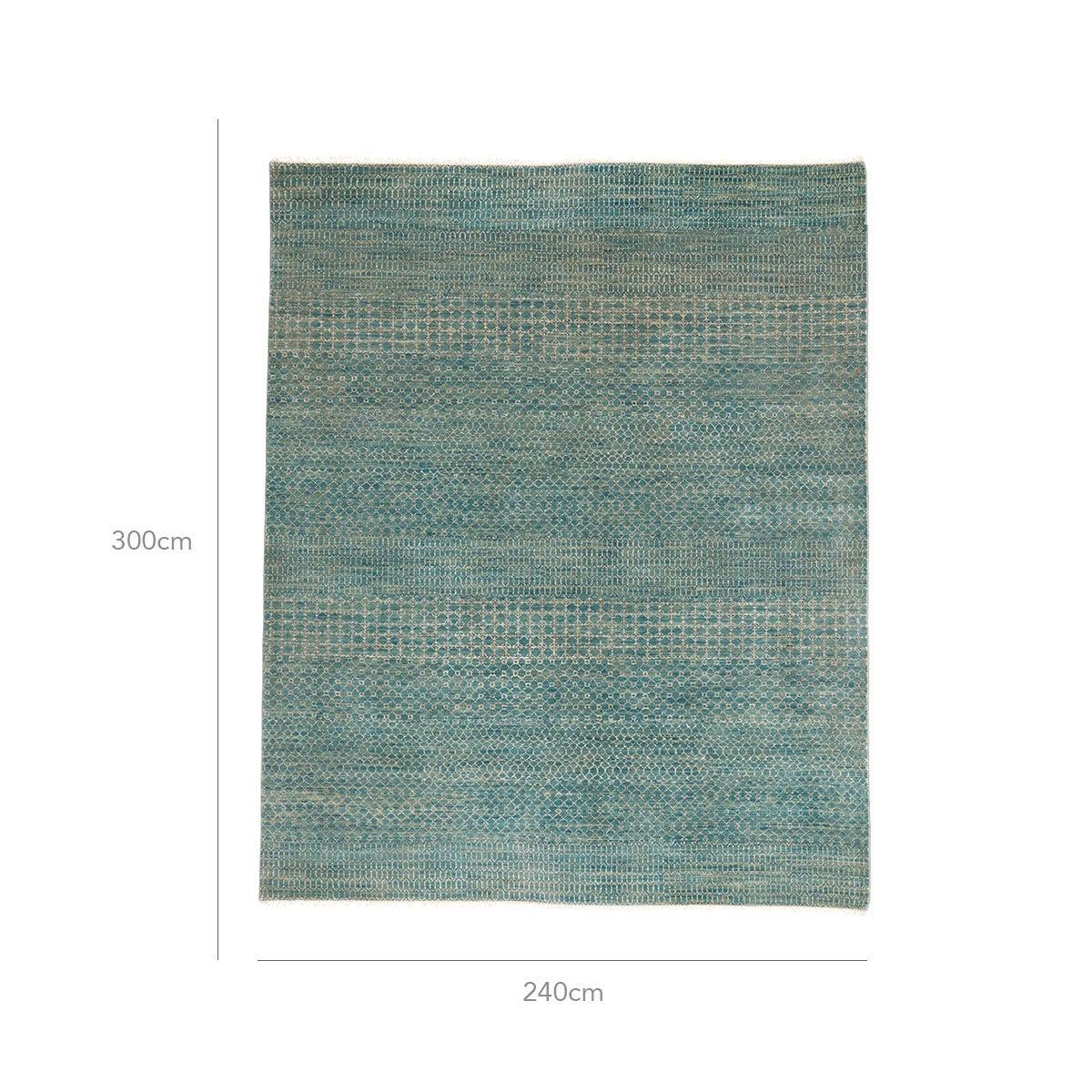 Hatton Rug - Teal – image 2