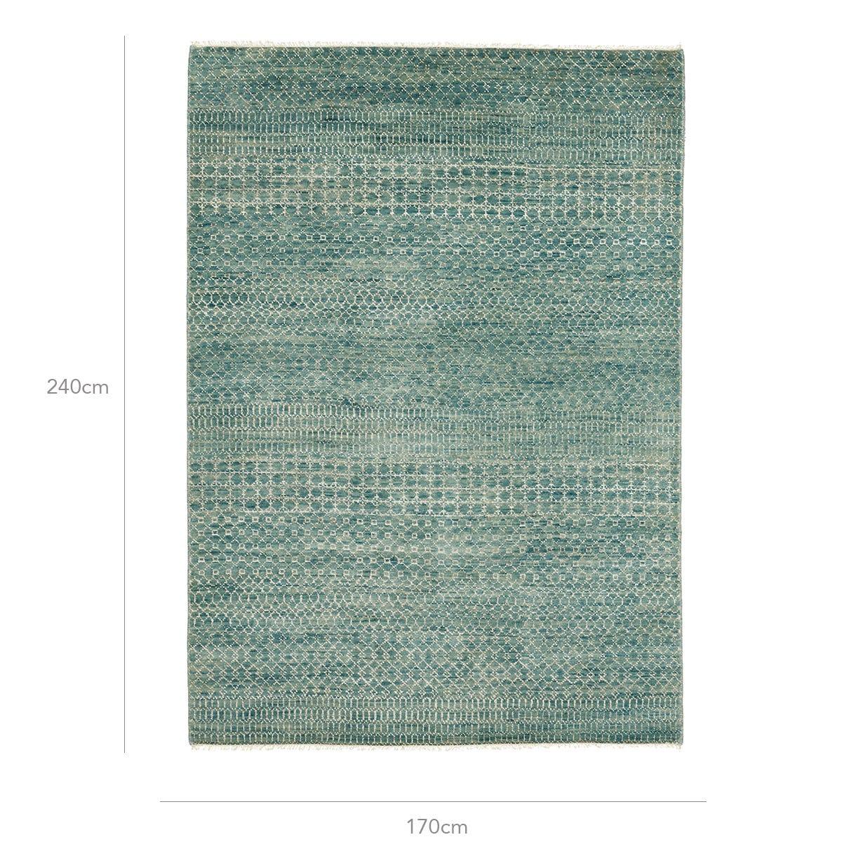Hatton Rug Small - Teal – image 2
