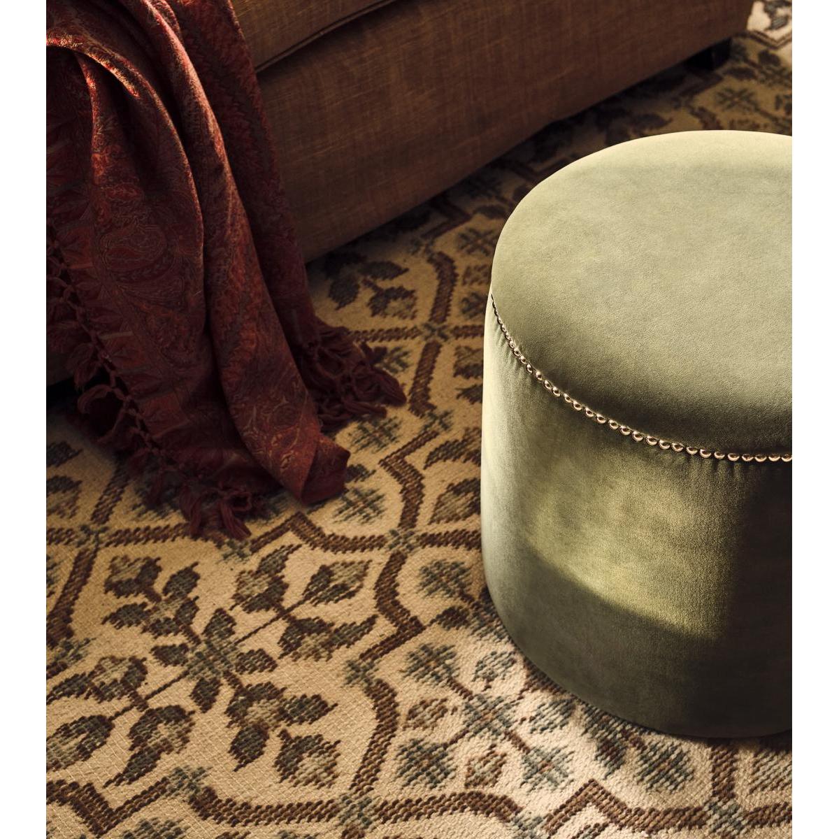 OKA, Briony Rug - Natural/Teal, Rugs, Jute – image 2