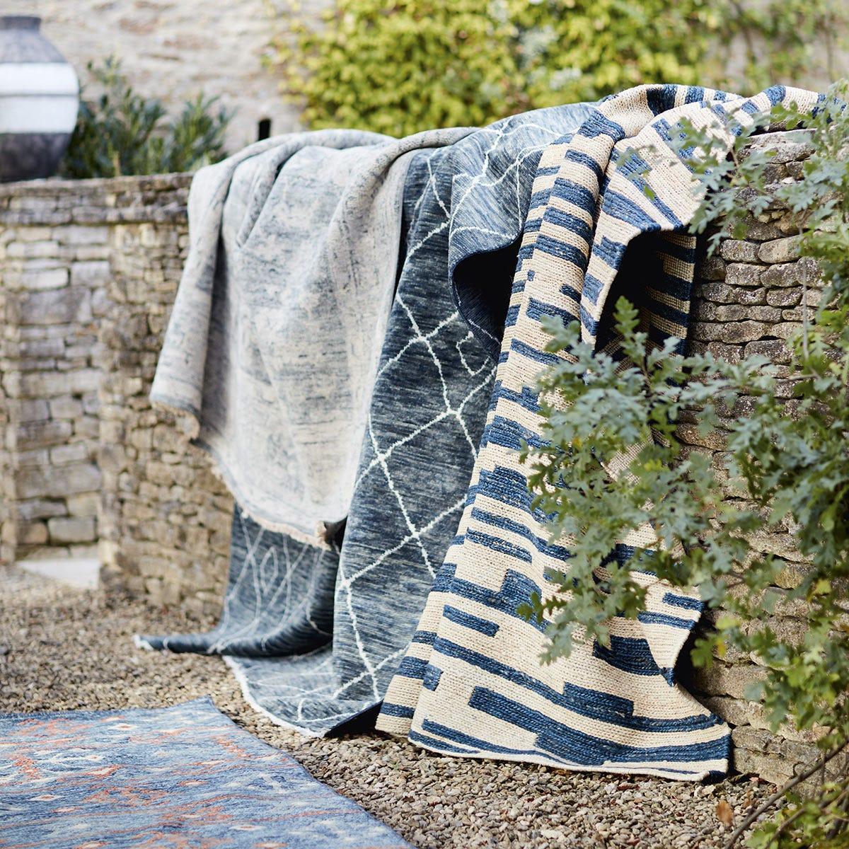 Alexey Rug - Indigo/Natural – image 3