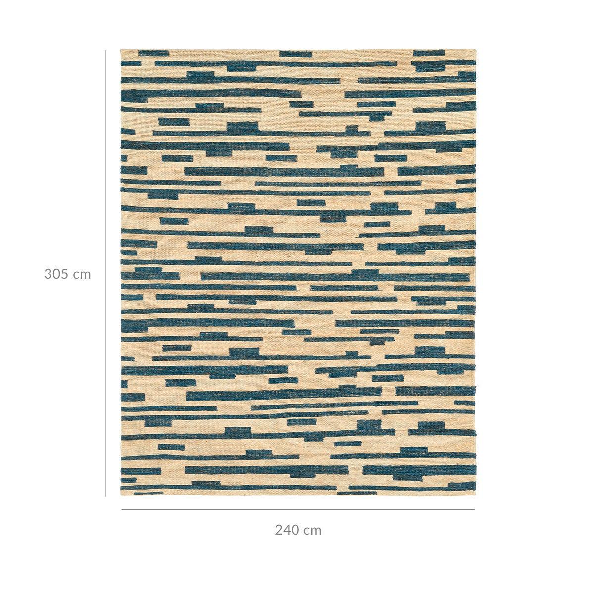 Alexey Rug - Indigo/Natural – image 5