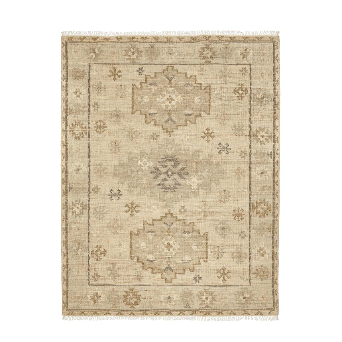 OKA, Tiarah Rug - Natural/Olive, Rugs, Jute – image 2