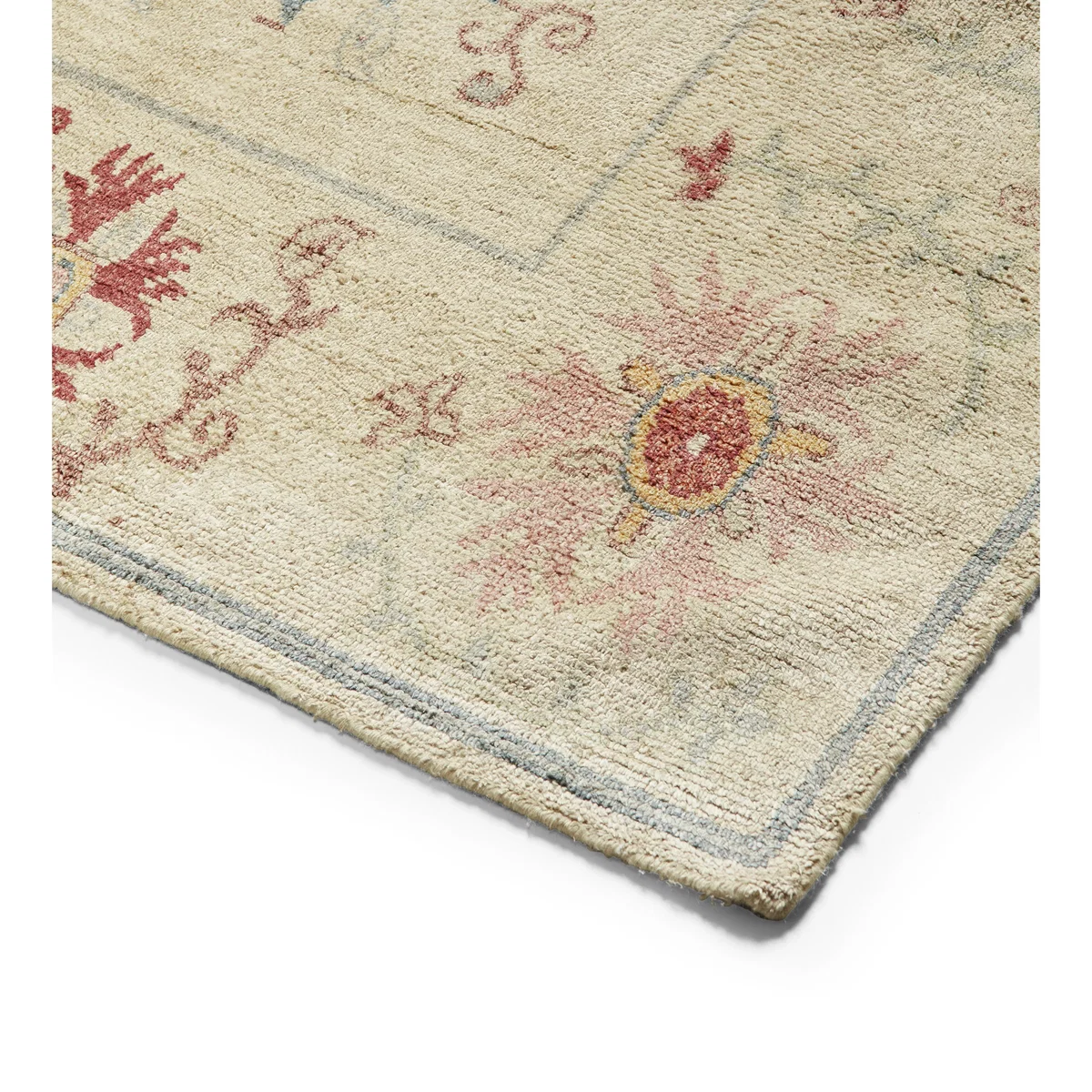 OKA, Banaras Silk Rug 305x244cm - Natural/Apricot, Rug – image 3