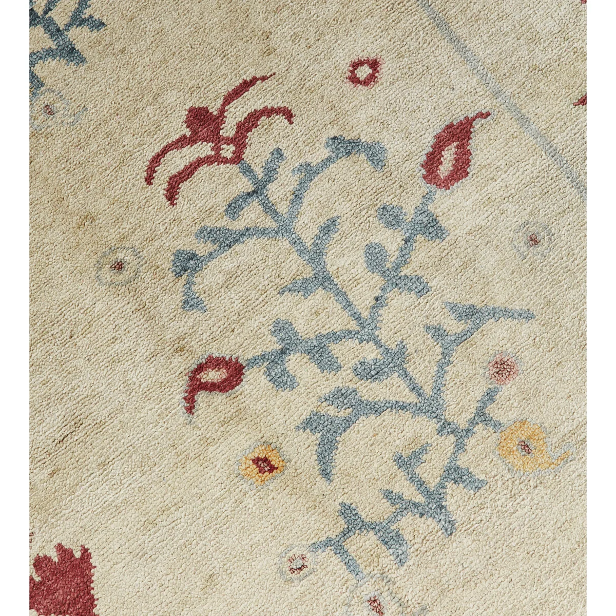 OKA, Banaras Silk Rug 305x244cm - Natural/Apricot, Rug – image 4