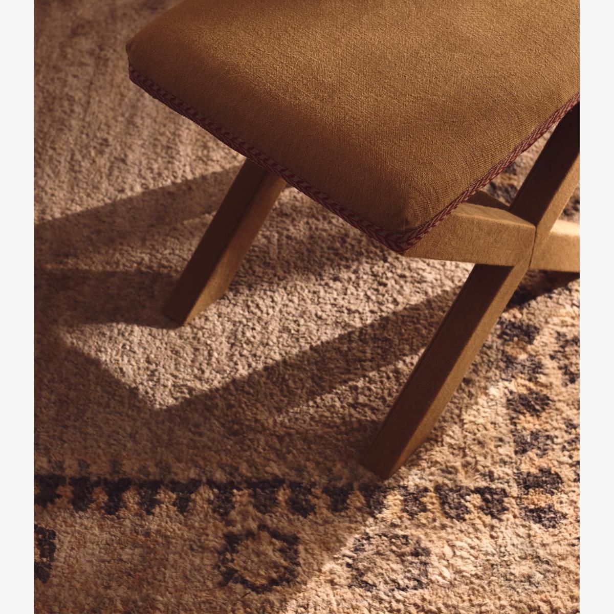 OKA, Marquess Rug - Warm Natural/Blue, Rugs, Jute – image 1